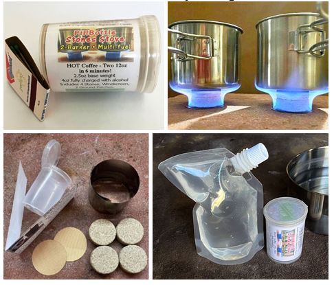 PillBottle Stones Stove